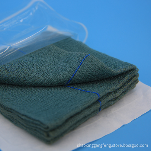 Tepi terlipat X-ray Medical Absorbent Cotton Gainwal SWAB
